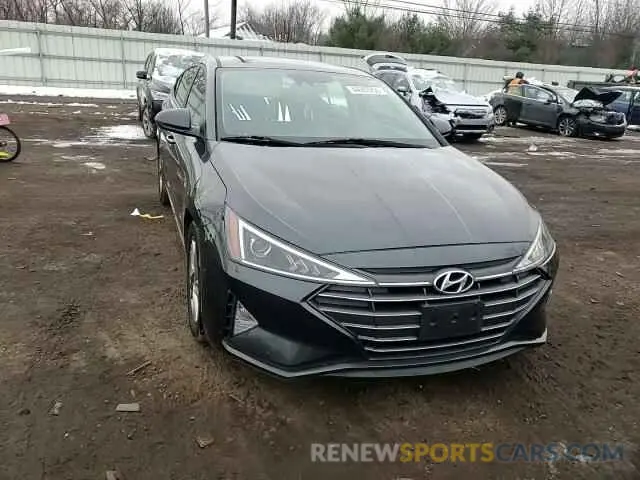 11 fotografías del automóvil dañado 5NPD84LF1LH561459 HYUNDAI ELANTRA 2020