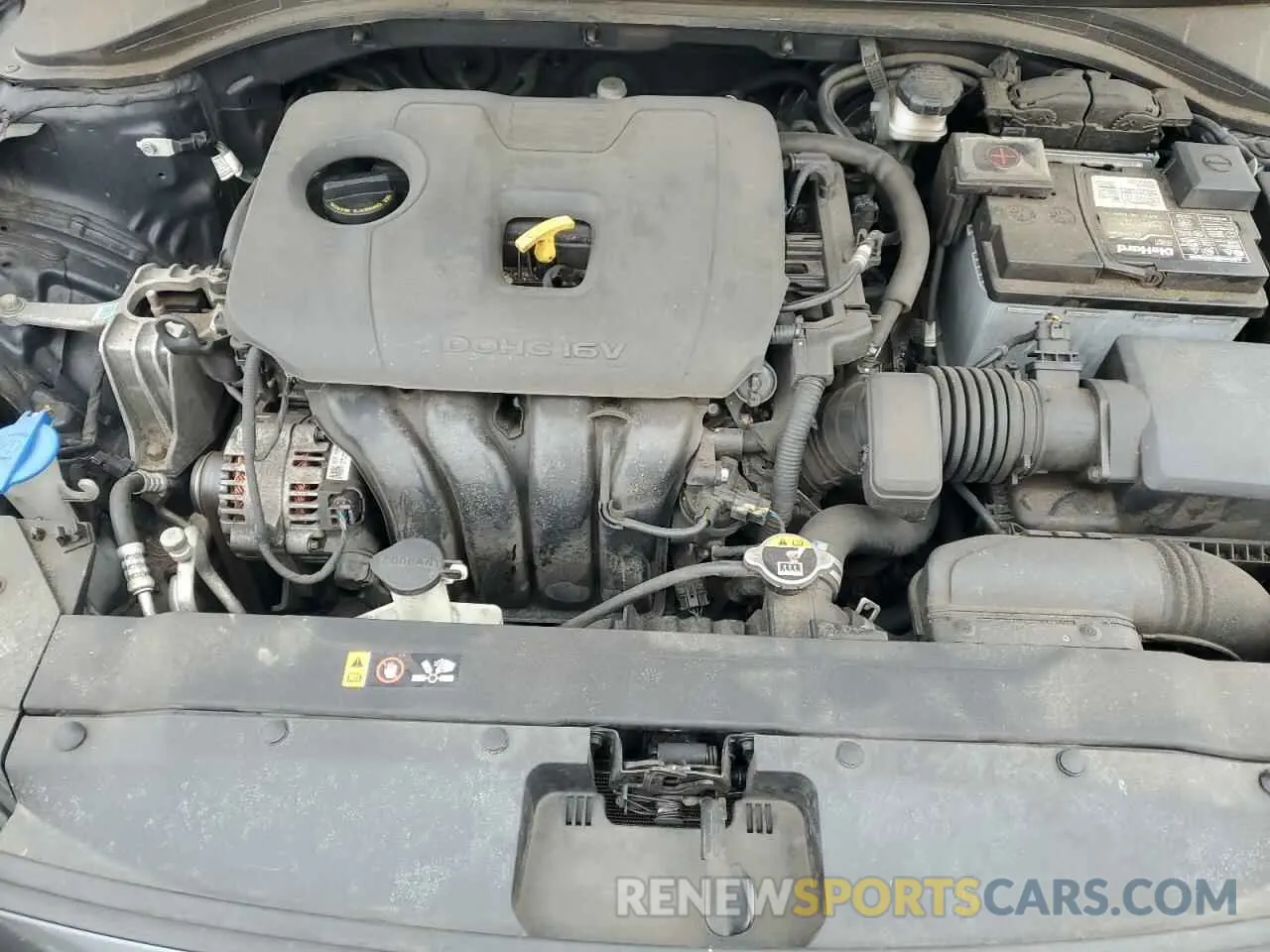 12 fotografías del automóvil dañado 5NPD84LF1LH561459 HYUNDAI ELANTRA 2020