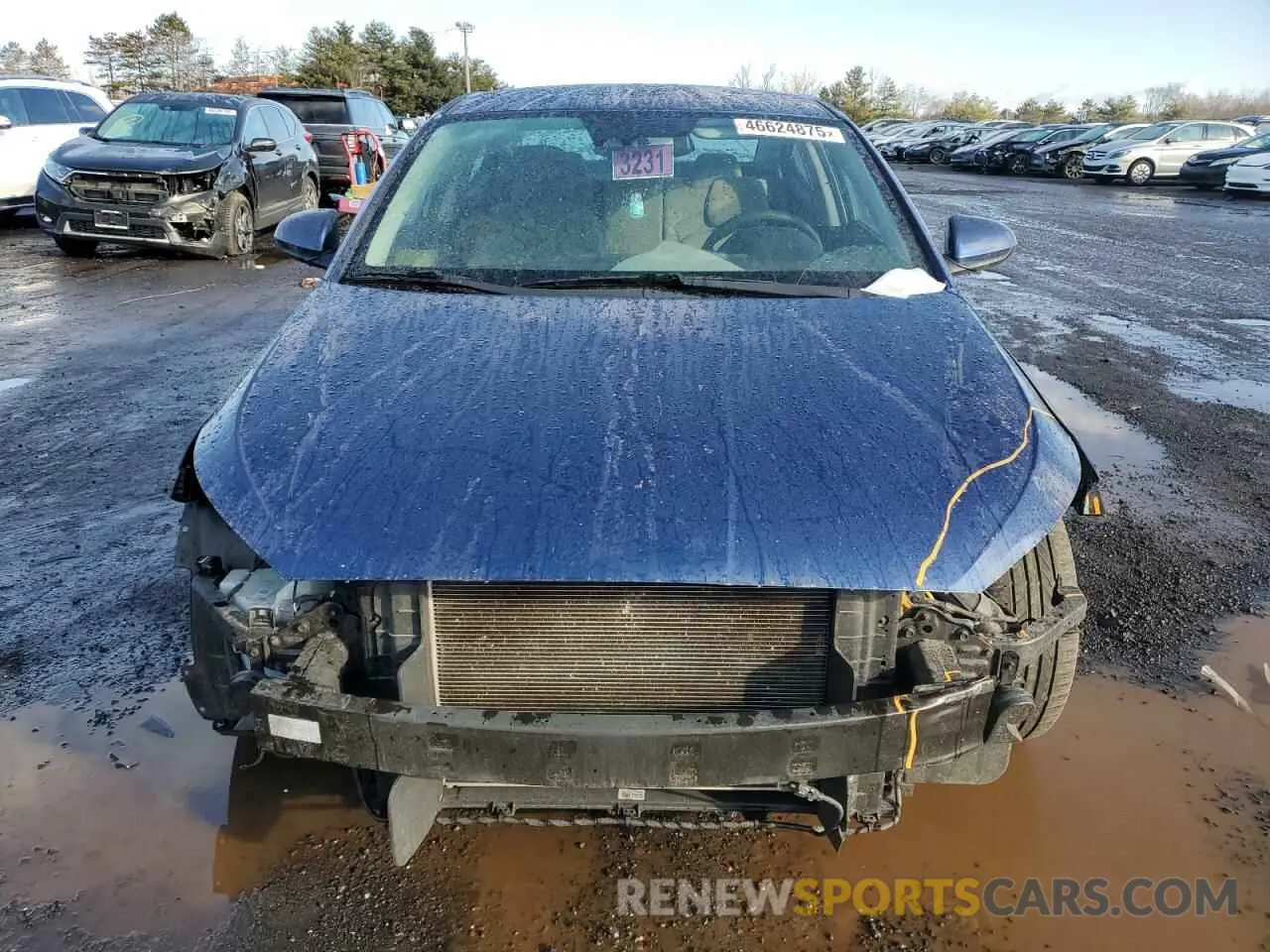 5 fotografías del automóvil dañado 5NPD84LF1LH562403 HYUNDAI ELANTRA 2020