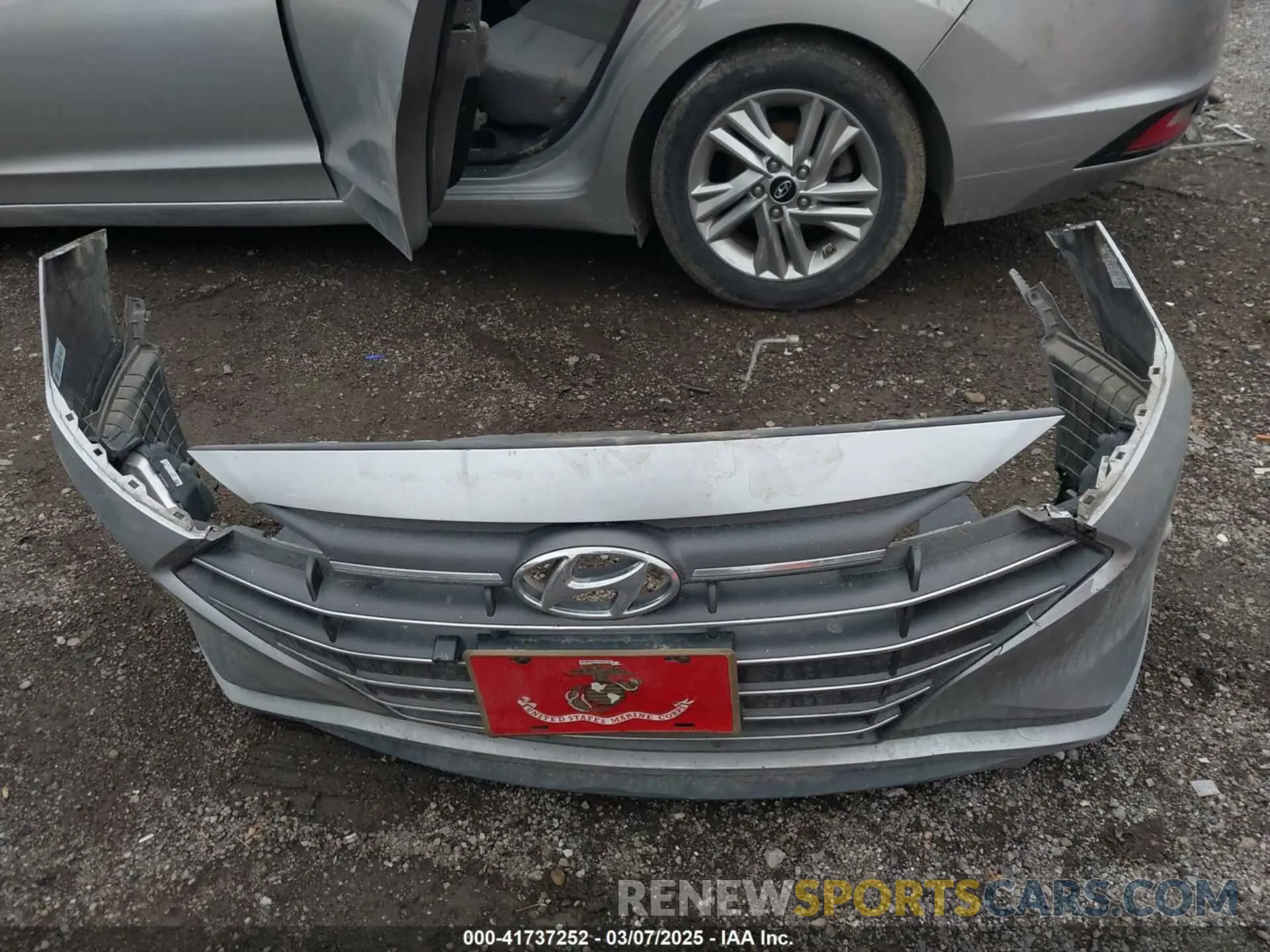 11 fotografías del automóvil dañado 5NPD84LF1LH567004 HYUNDAI ELANTRA 2020