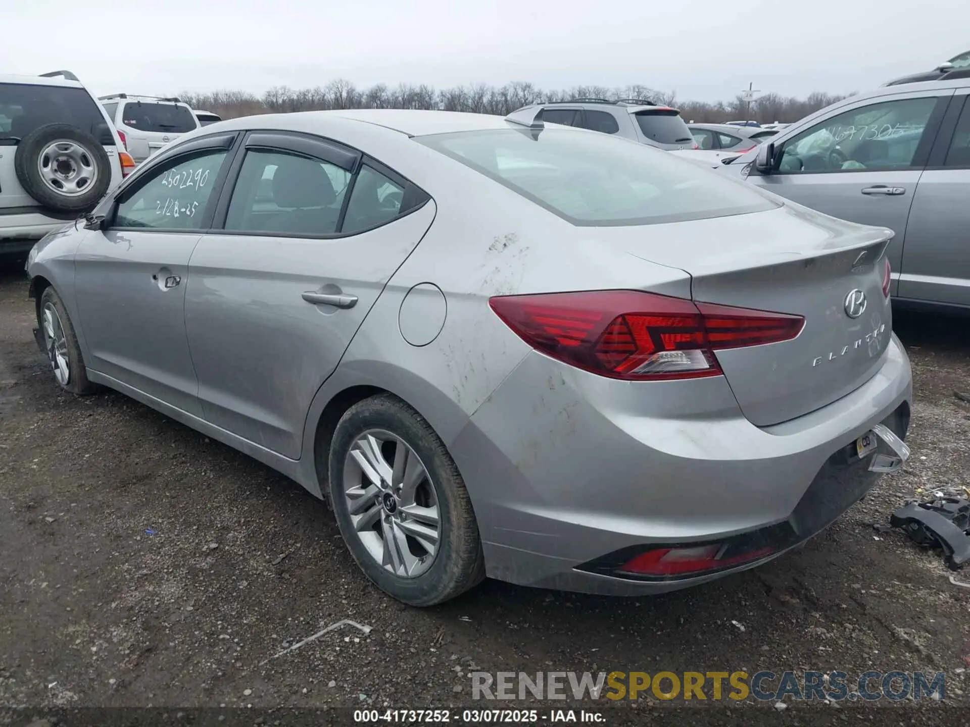3 fotografías del automóvil dañado 5NPD84LF1LH567004 HYUNDAI ELANTRA 2020