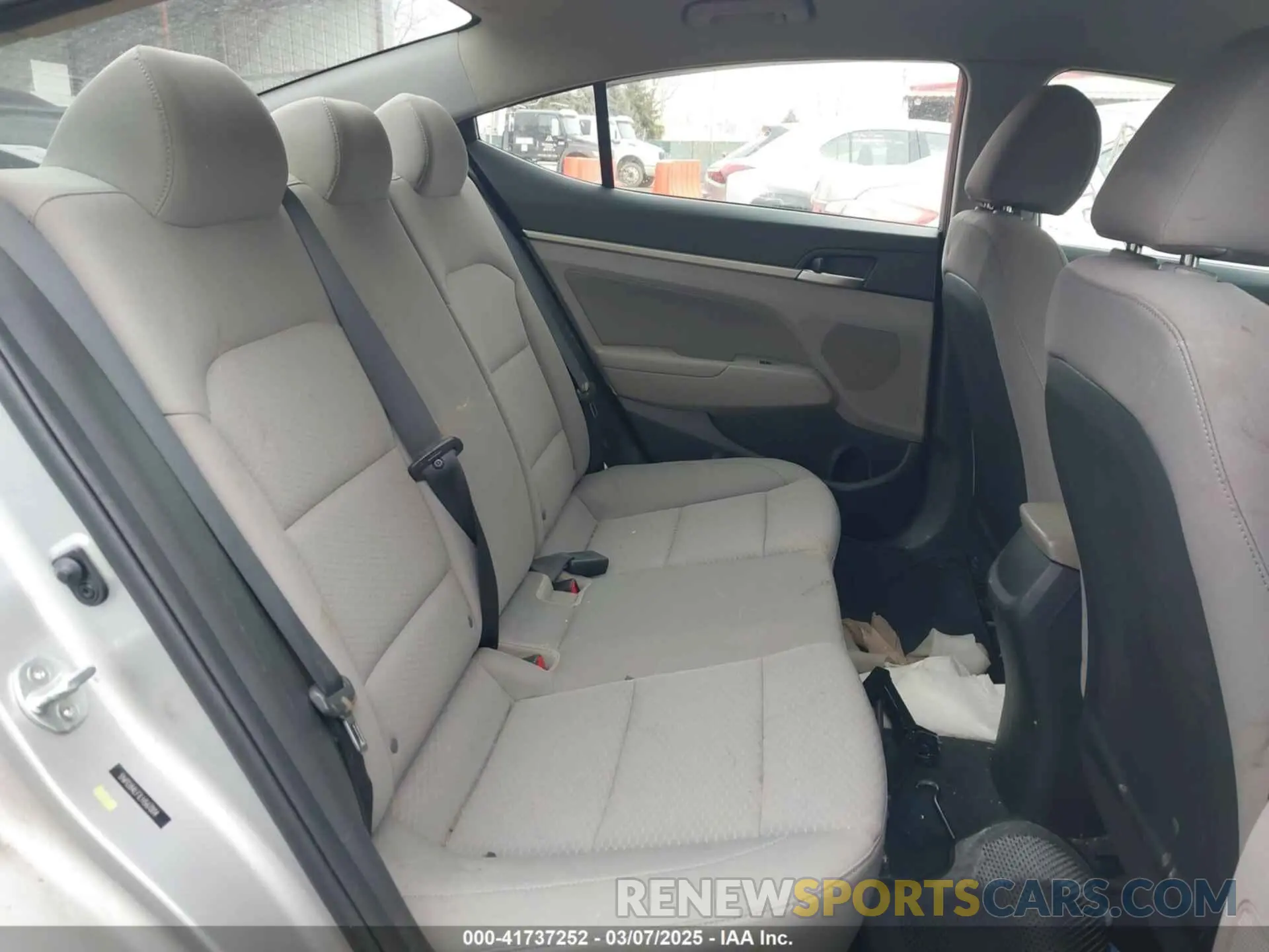 8 fotografías del automóvil dañado 5NPD84LF1LH567004 HYUNDAI ELANTRA 2020