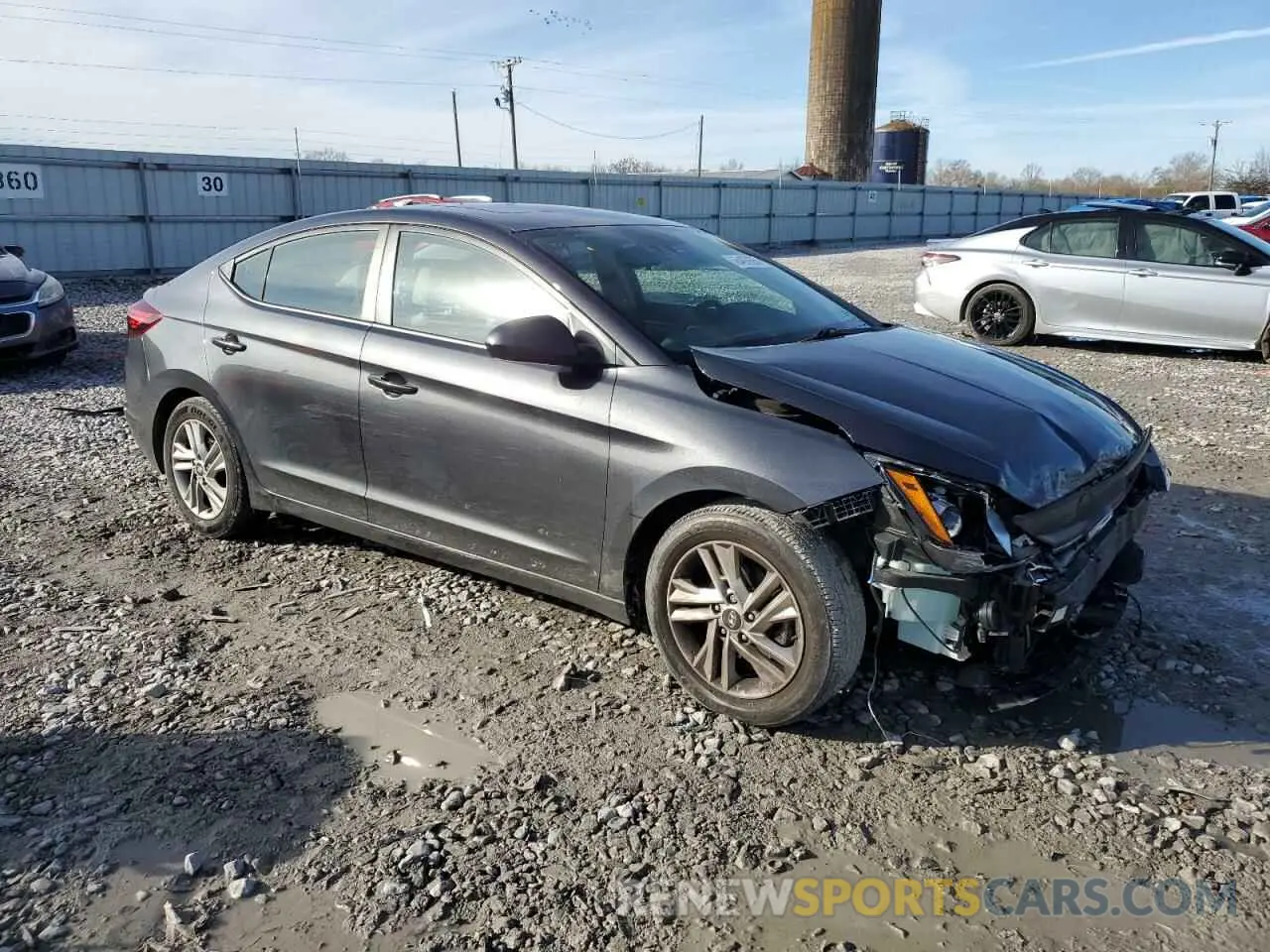 4 fotografías del automóvil dañado 5NPD84LF1LH567990 HYUNDAI ELANTRA 2020