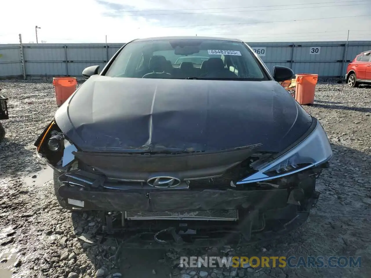 5 fotografías del automóvil dañado 5NPD84LF1LH567990 HYUNDAI ELANTRA 2020