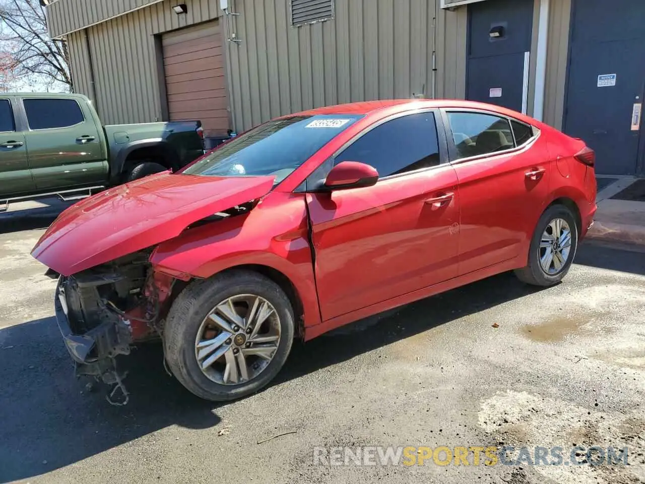 1 fotografías del automóvil dañado 5NPD84LF1LH569934 HYUNDAI ELANTRA 2020