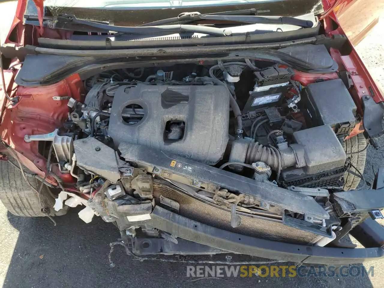 11 fotografías del automóvil dañado 5NPD84LF1LH569934 HYUNDAI ELANTRA 2020