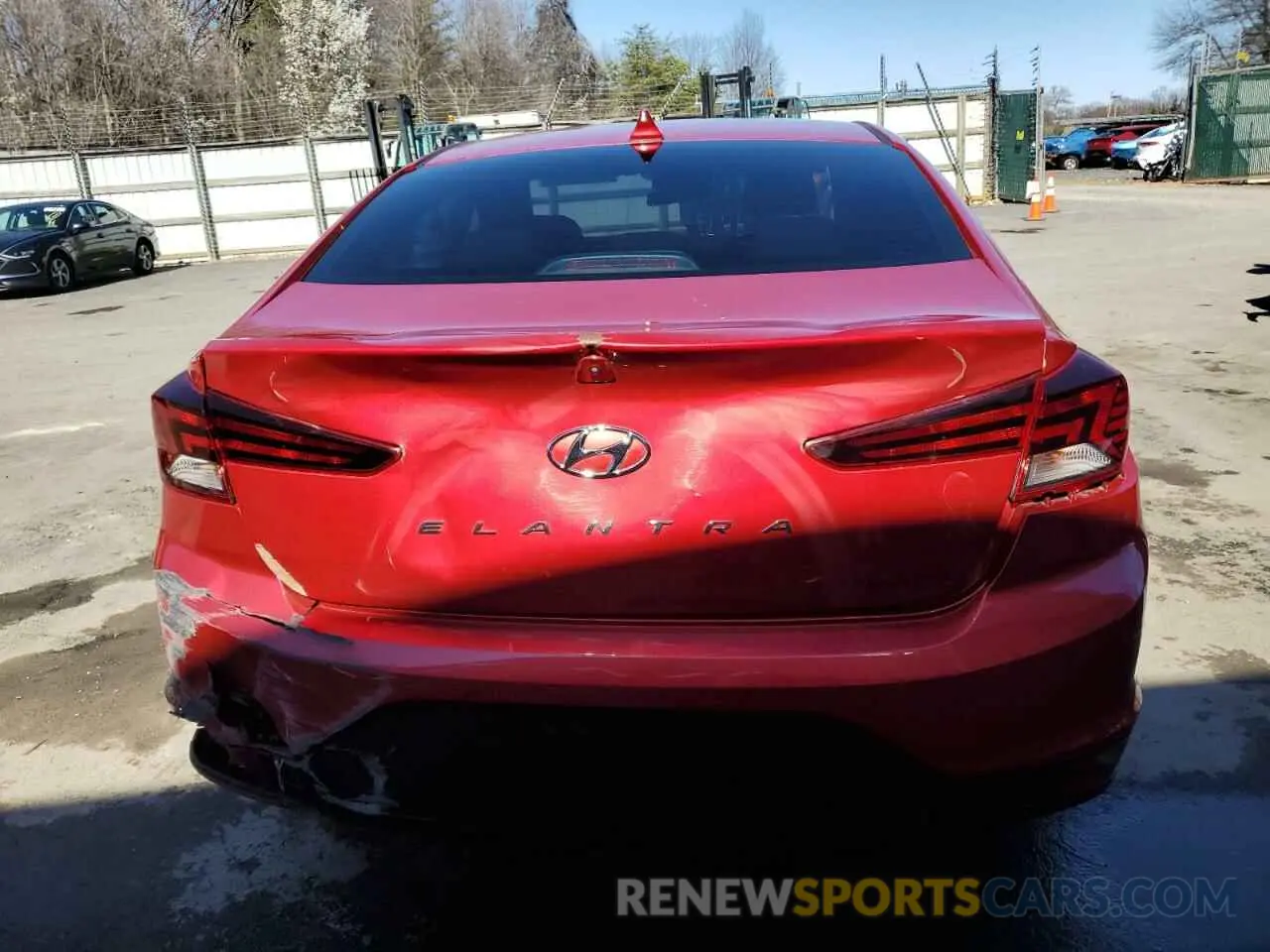 6 fotografías del automóvil dañado 5NPD84LF1LH569934 HYUNDAI ELANTRA 2020
