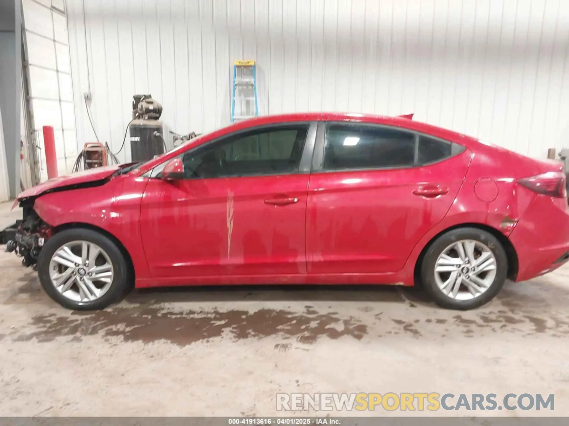 15 fotografías del automóvil dañado 5NPD84LF1LH571313 HYUNDAI ELANTRA 2020
