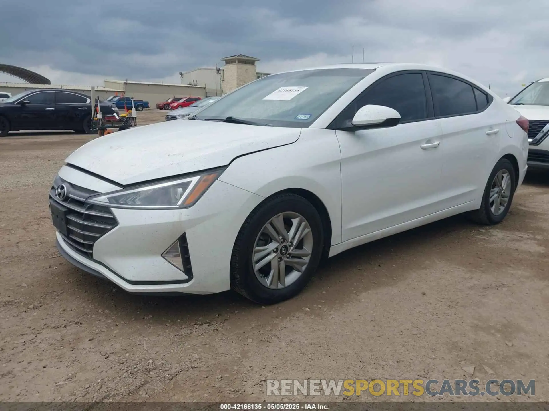2 fotografías del automóvil dañado 5NPD84LF1LH572302 HYUNDAI ELANTRA 2020