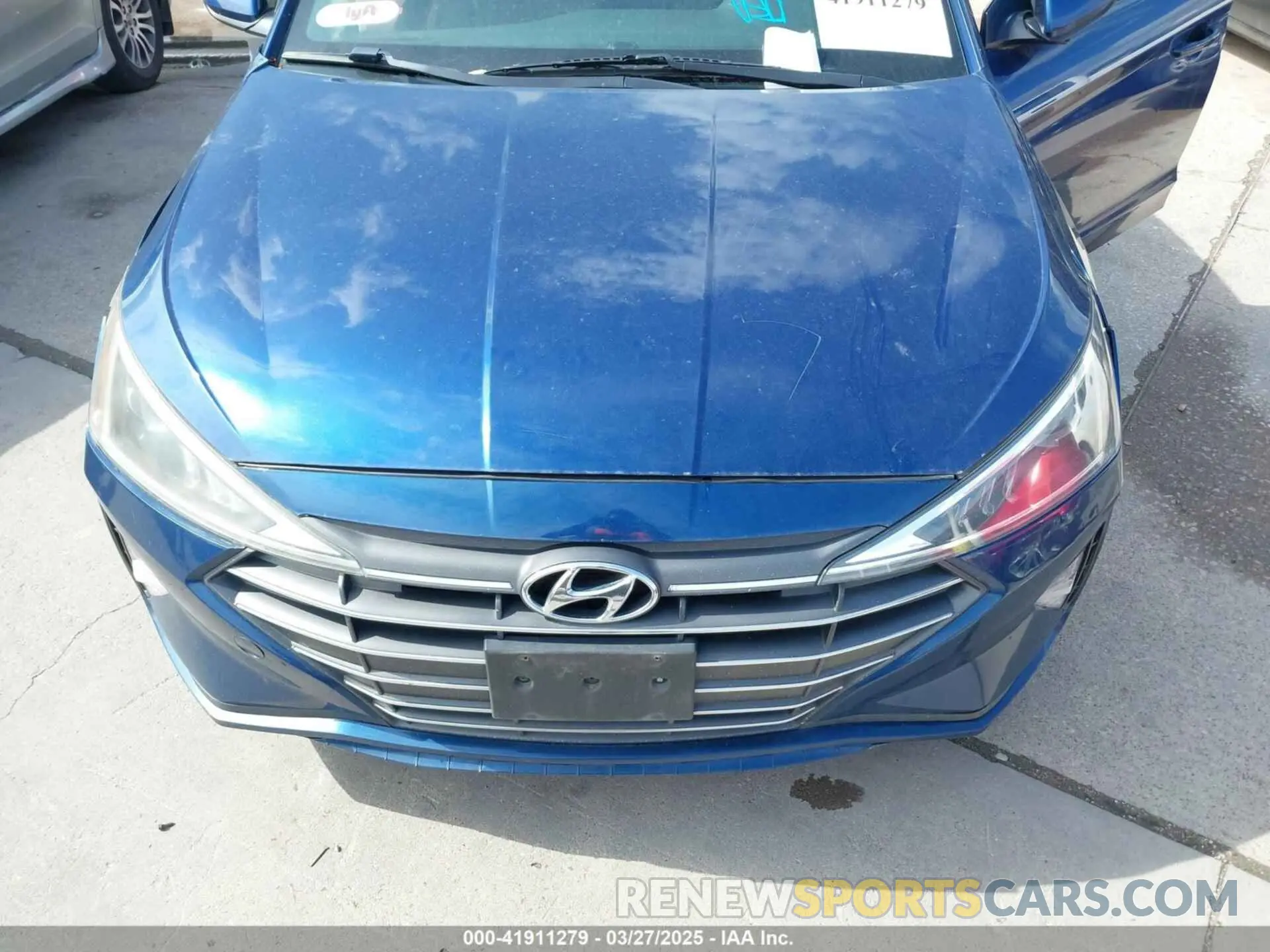 6 fotografías del automóvil dañado 5NPD84LF1LH573658 HYUNDAI ELANTRA 2020
