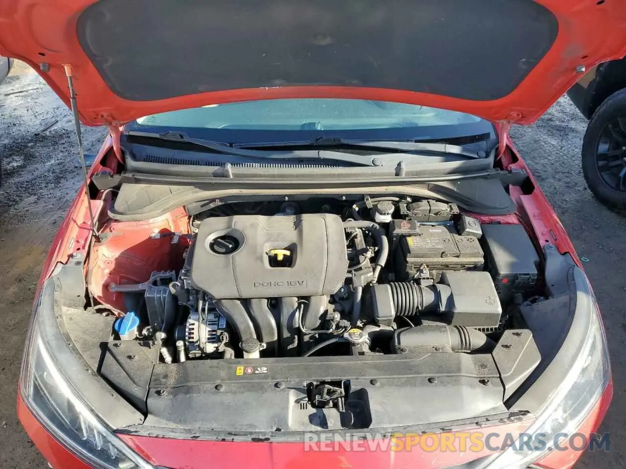 11 fotografías del automóvil dañado 5NPD84LF1LH576916 HYUNDAI ELANTRA 2020