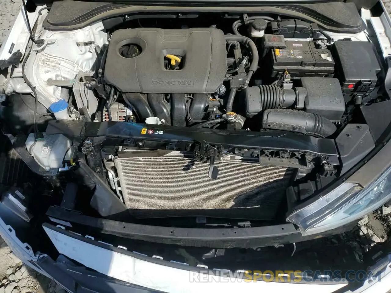 11 fotografías del automóvil dañado 5NPD84LF1LH585017 HYUNDAI ELANTRA 2020