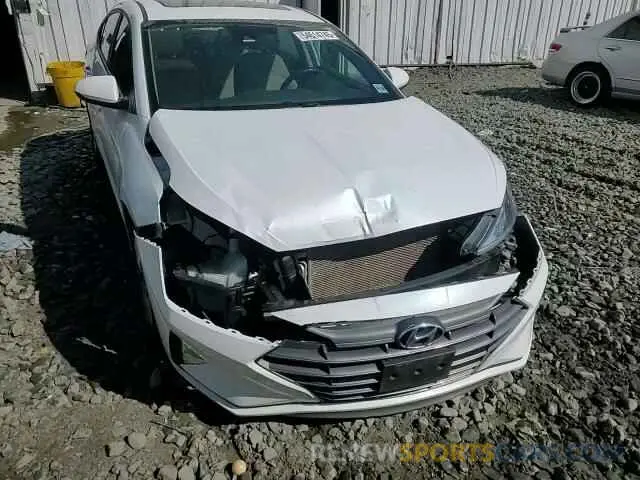 14 fotografías del automóvil dañado 5NPD84LF1LH585017 HYUNDAI ELANTRA 2020