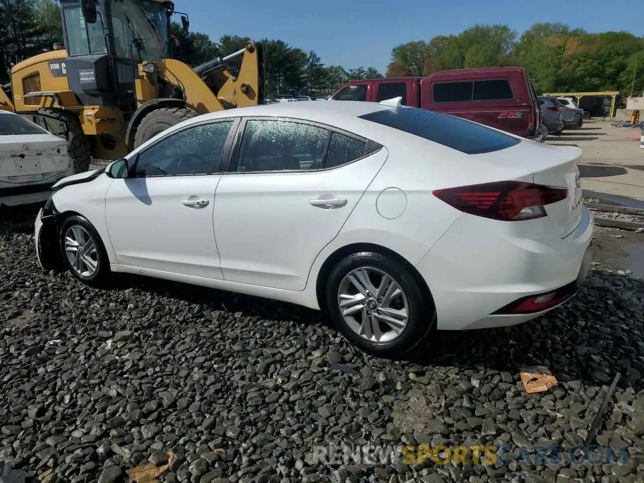 2 fotografías del automóvil dañado 5NPD84LF1LH585017 HYUNDAI ELANTRA 2020