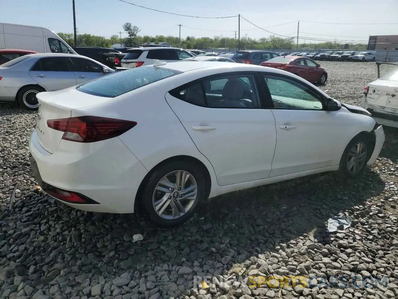 3 fotografías del automóvil dañado 5NPD84LF1LH585017 HYUNDAI ELANTRA 2020