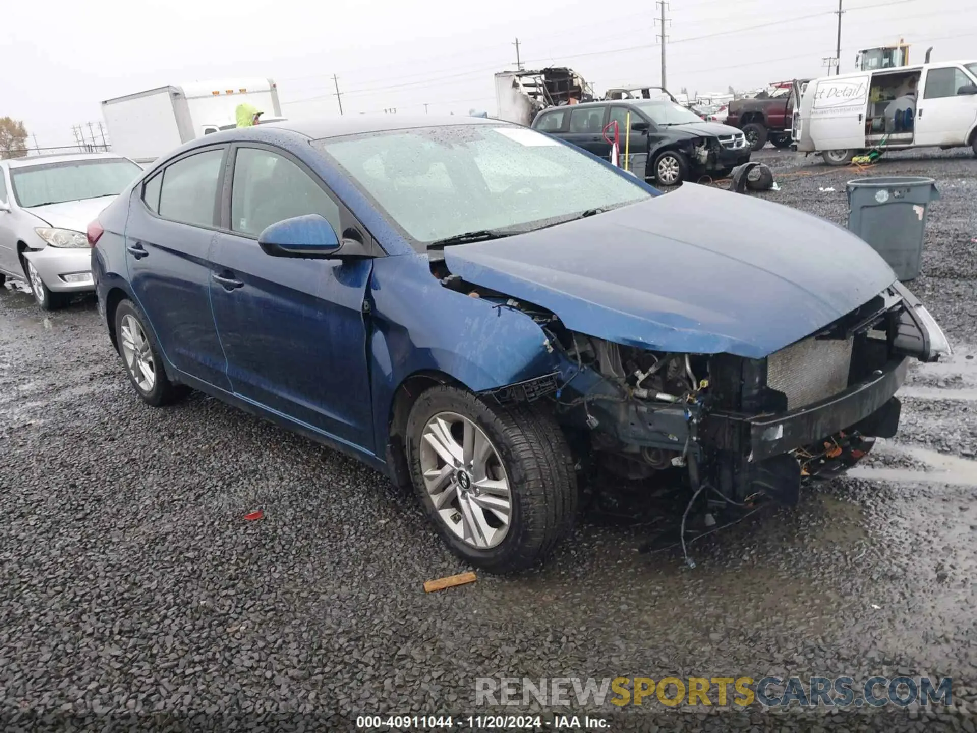 1 fotografías del automóvil dañado 5NPD84LF1LH588306 HYUNDAI ELANTRA 2020