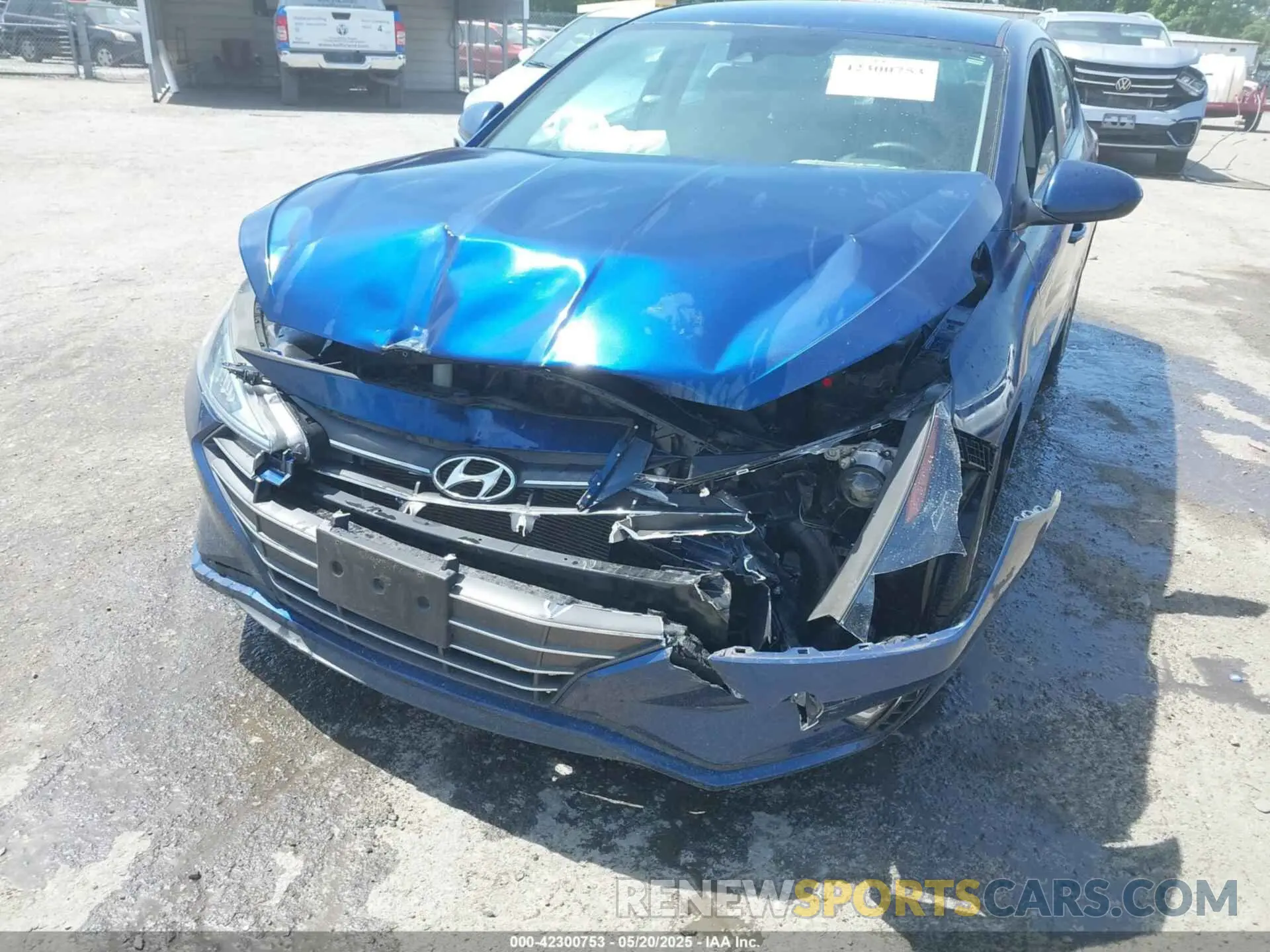 6 fotografías del automóvil dañado 5NPD84LF1LH596650 HYUNDAI ELANTRA 2020