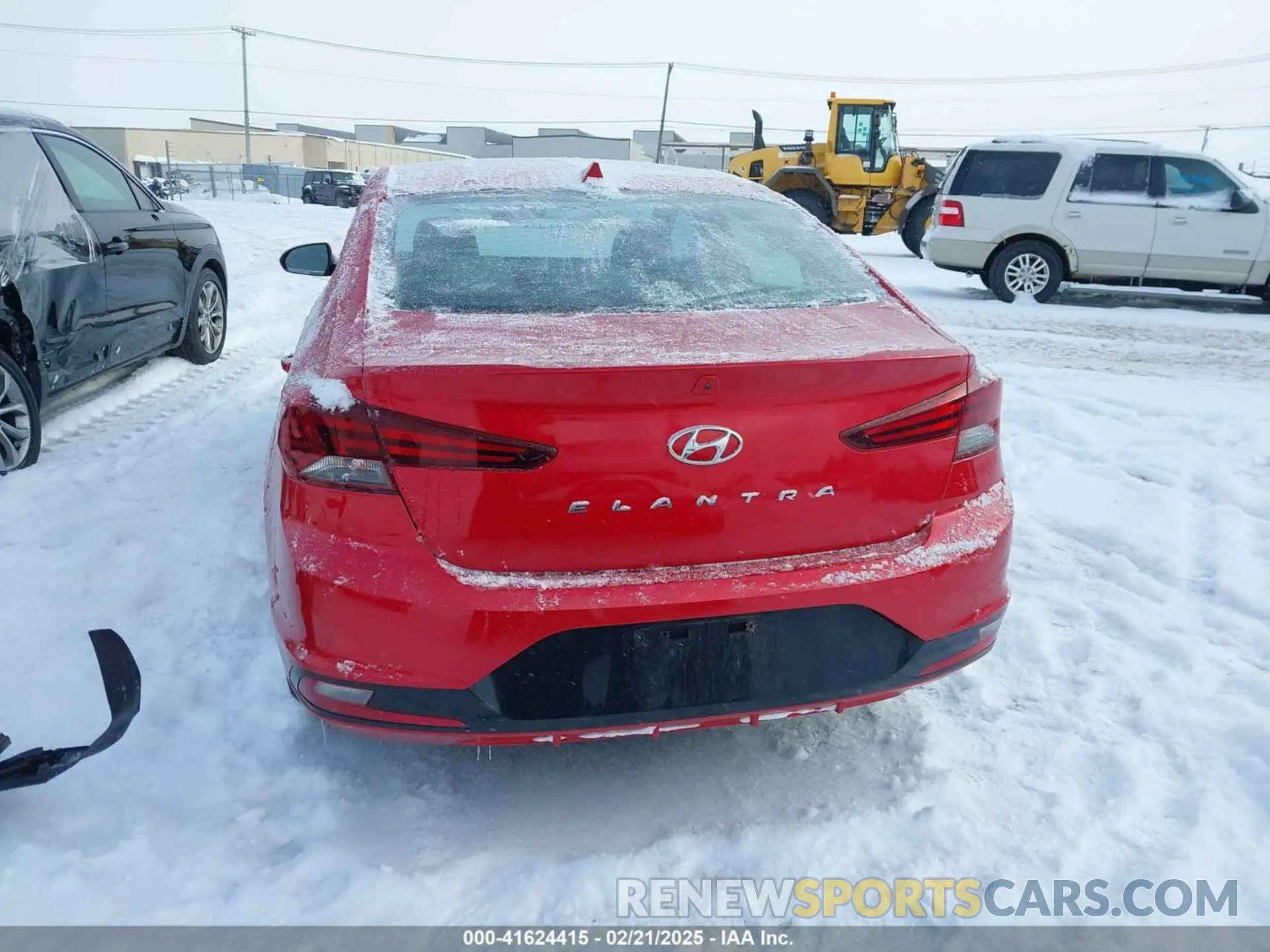 16 fotografías del automóvil dañado 5NPD84LF1LH606853 HYUNDAI ELANTRA 2020