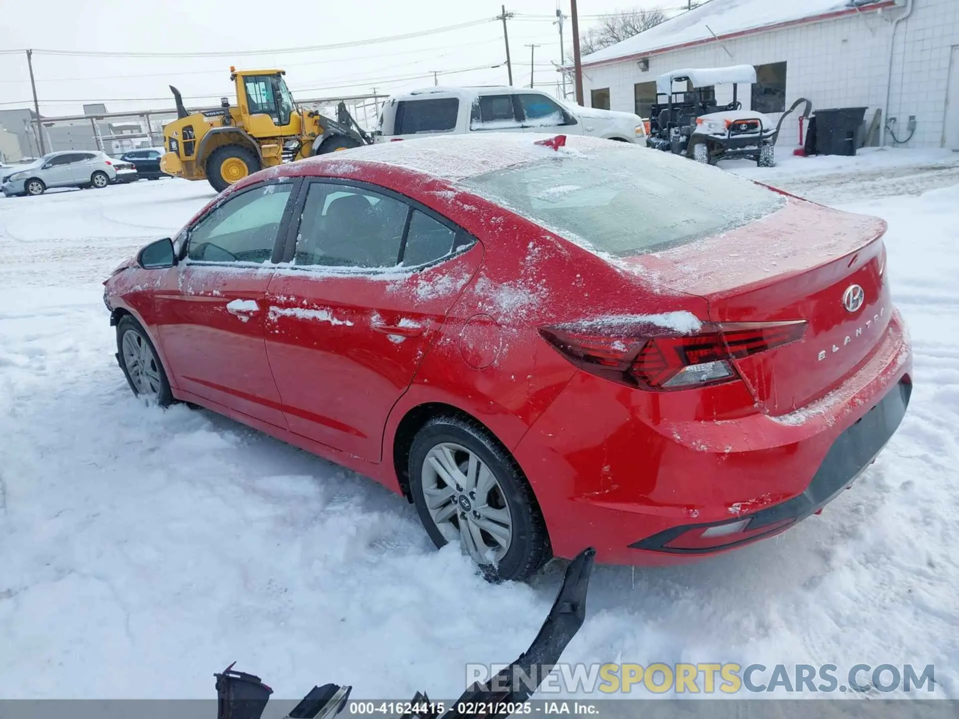 3 fotografías del automóvil dañado 5NPD84LF1LH606853 HYUNDAI ELANTRA 2020