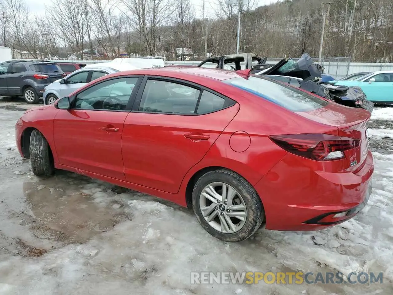 2 fotografías del automóvil dañado 5NPD84LF1LH620445 HYUNDAI ELANTRA 2020