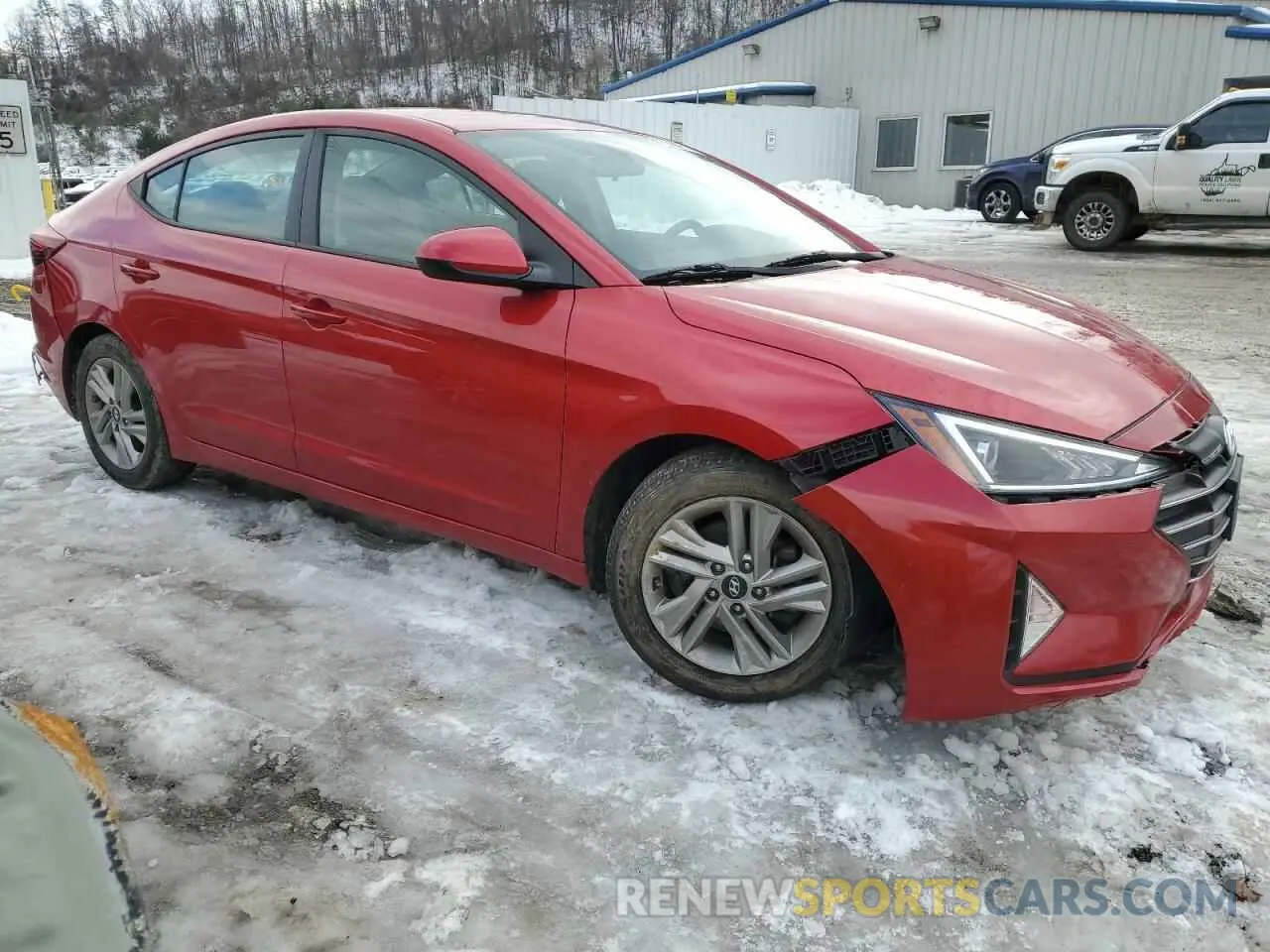 4 fotografías del automóvil dañado 5NPD84LF1LH620445 HYUNDAI ELANTRA 2020