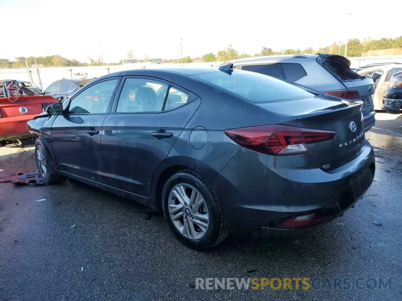 2 fotografías del automóvil dañado 5NPD84LF1LH620817 HYUNDAI ELANTRA 2020