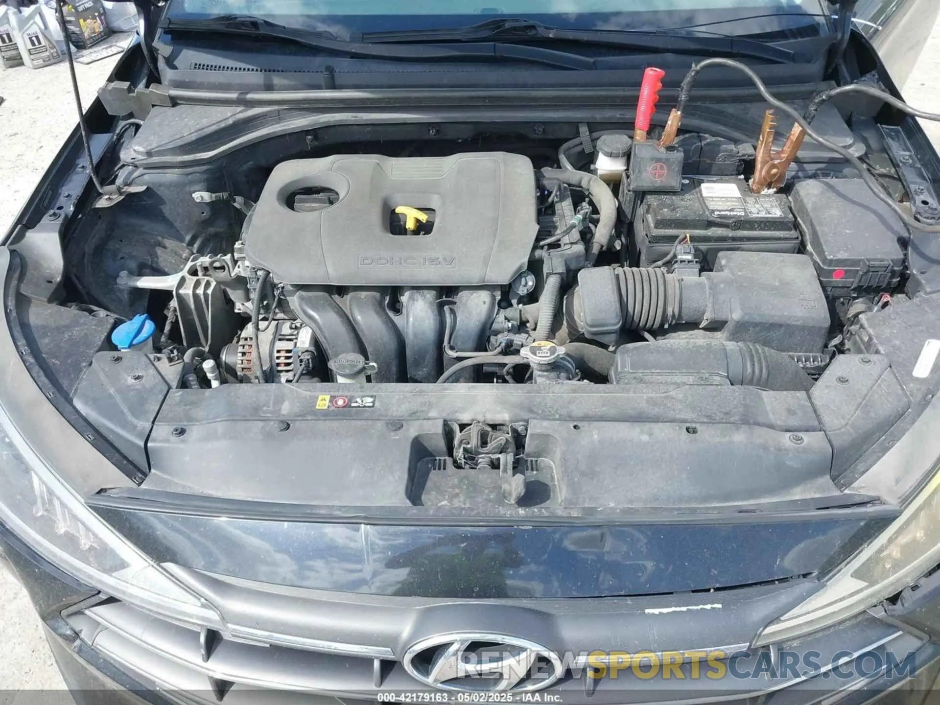 10 fotografías del automóvil dañado 5NPD84LF1LH624348 HYUNDAI ELANTRA 2020