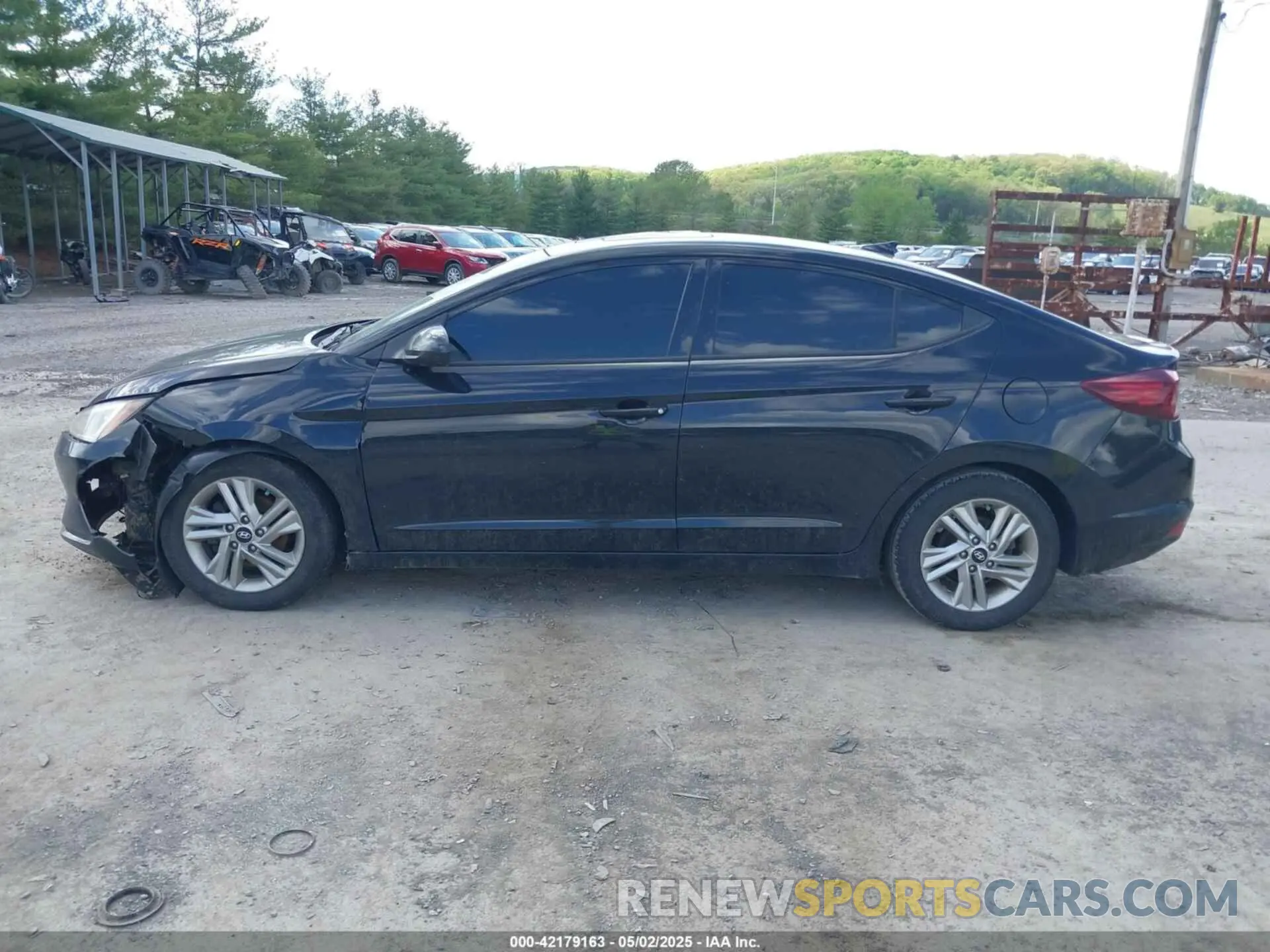 14 fotografías del automóvil dañado 5NPD84LF1LH624348 HYUNDAI ELANTRA 2020