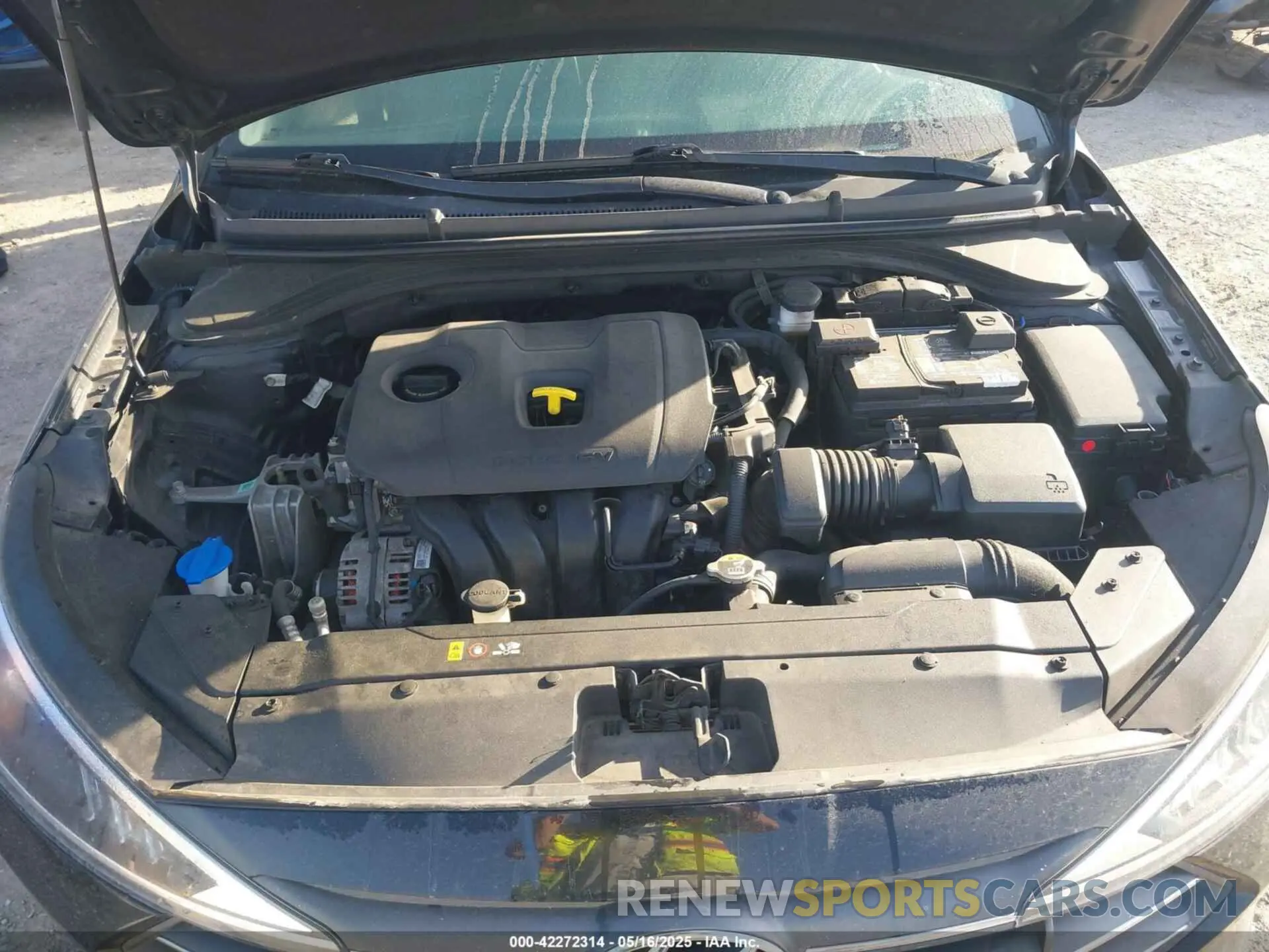 10 fotografías del automóvil dañado 5NPD84LF1LH624740 HYUNDAI ELANTRA 2020
