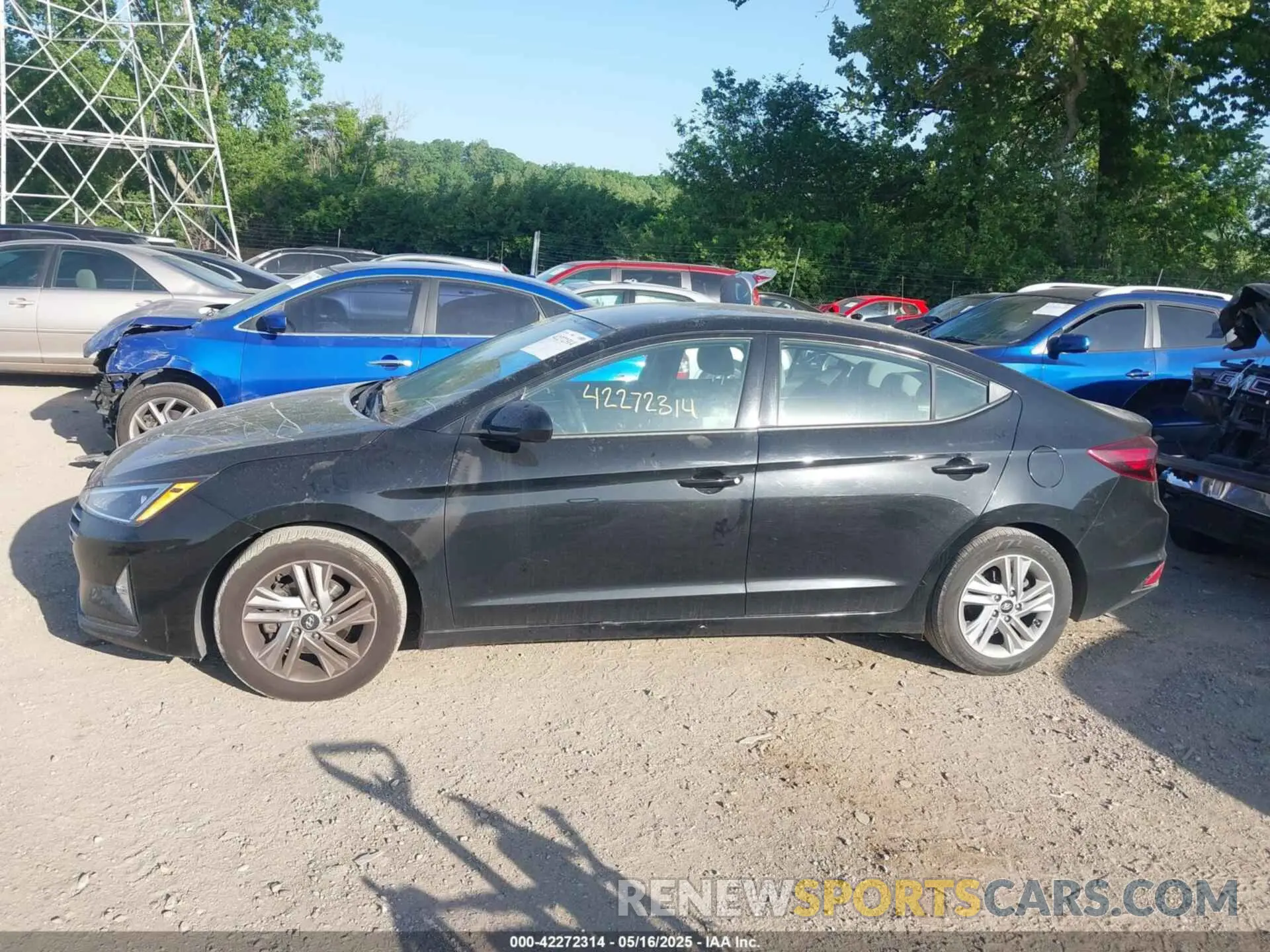 15 fotografías del automóvil dañado 5NPD84LF1LH624740 HYUNDAI ELANTRA 2020