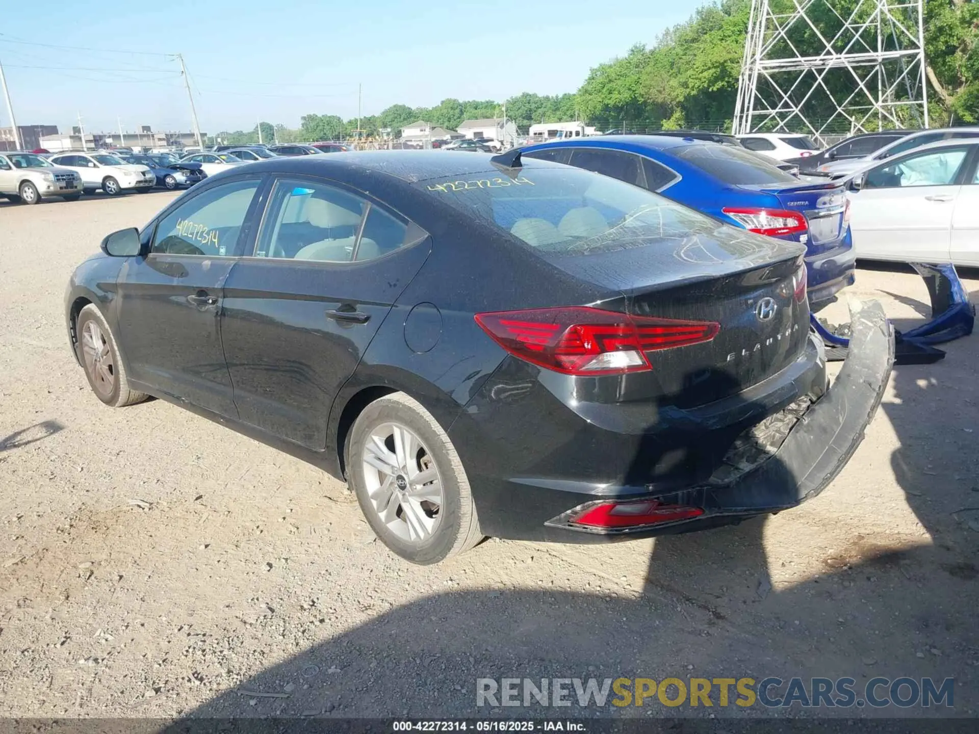 3 fotografías del automóvil dañado 5NPD84LF1LH624740 HYUNDAI ELANTRA 2020