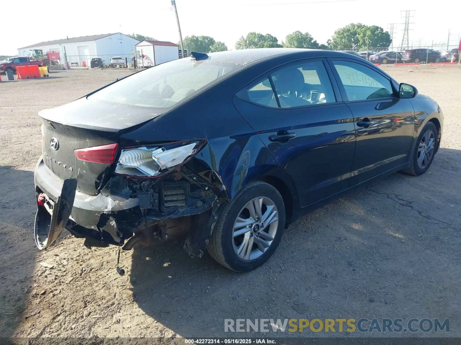 6 fotografías del automóvil dañado 5NPD84LF1LH624740 HYUNDAI ELANTRA 2020