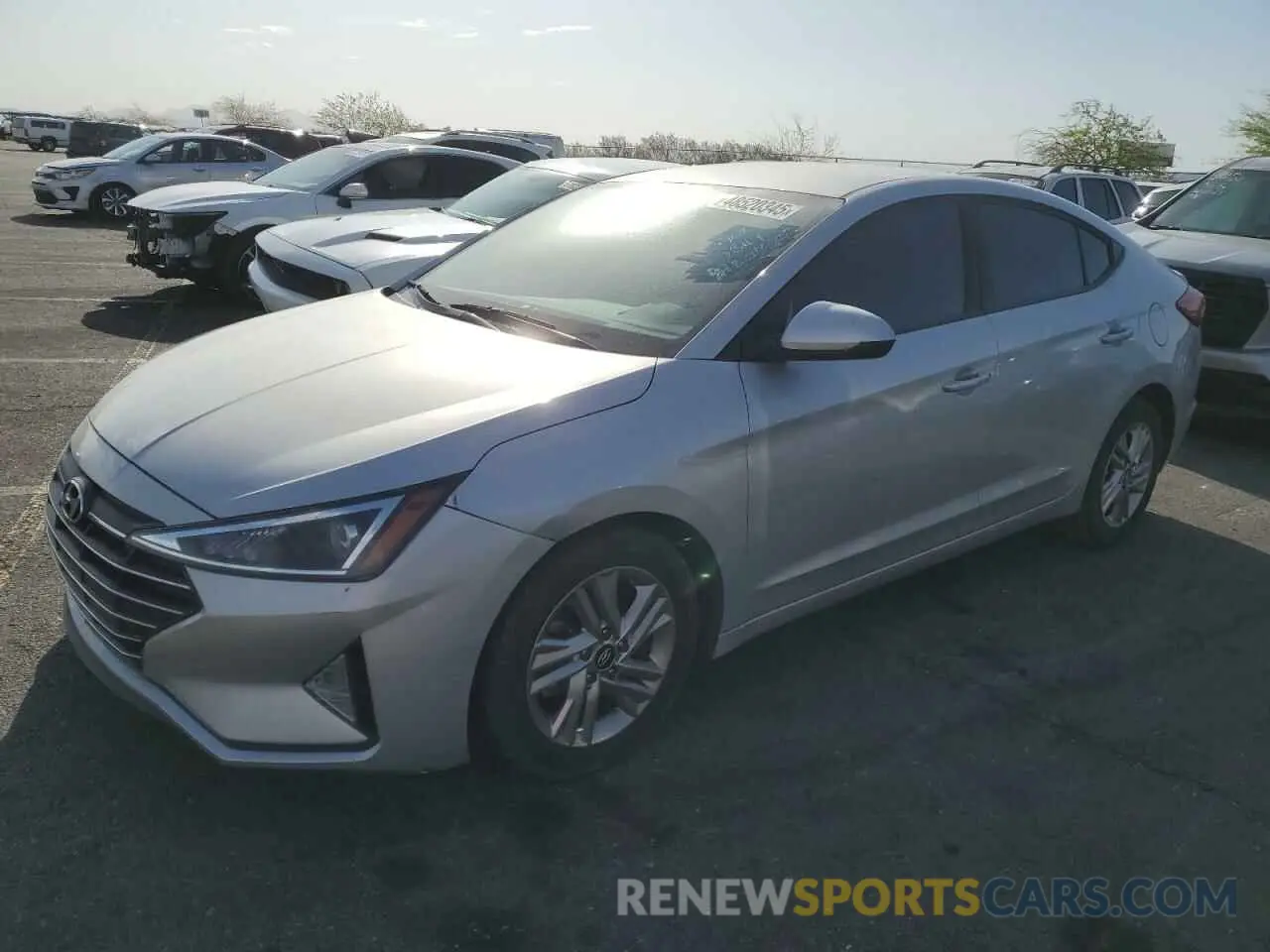 1 fotografías del automóvil dañado 5NPD84LF2LH507801 HYUNDAI ELANTRA 2020