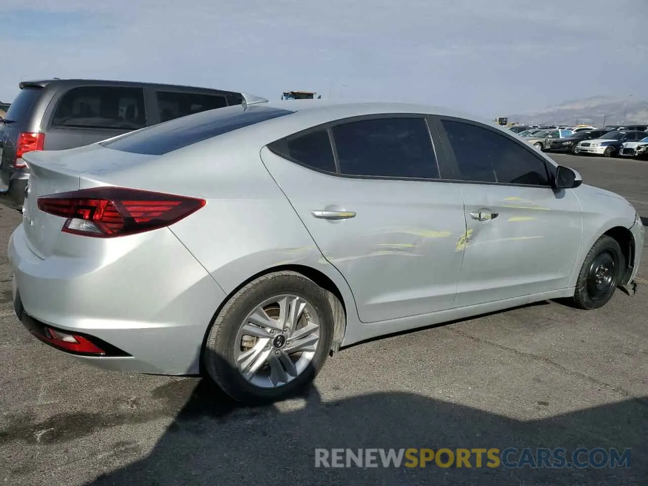 3 fotografías del automóvil dañado 5NPD84LF2LH507801 HYUNDAI ELANTRA 2020