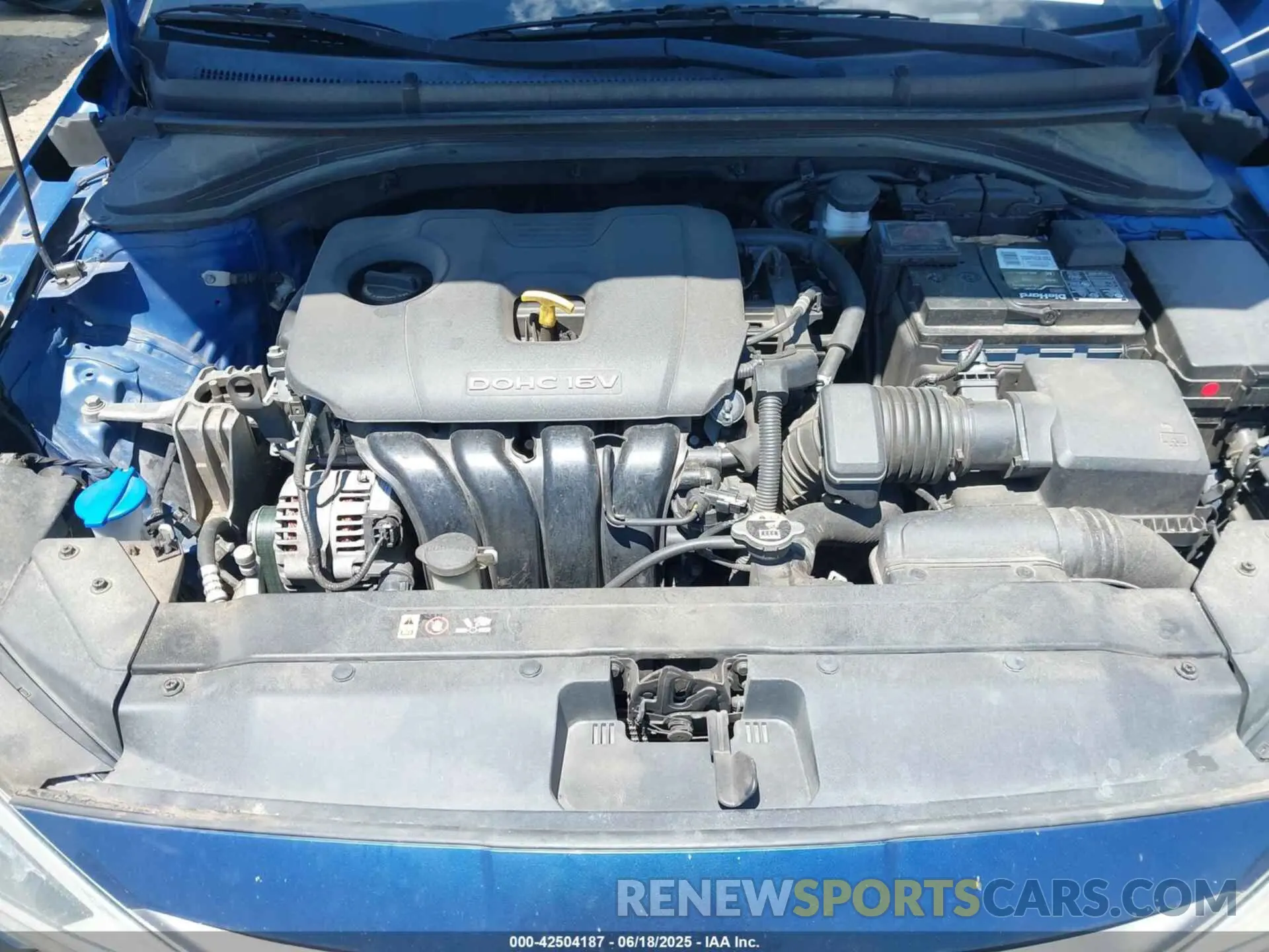 10 fotografías del automóvil dañado 5NPD84LF2LH511881 HYUNDAI ELANTRA 2020
