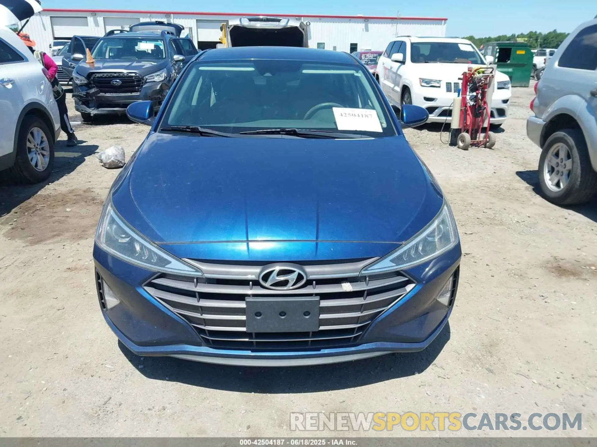 13 fotografías del automóvil dañado 5NPD84LF2LH511881 HYUNDAI ELANTRA 2020