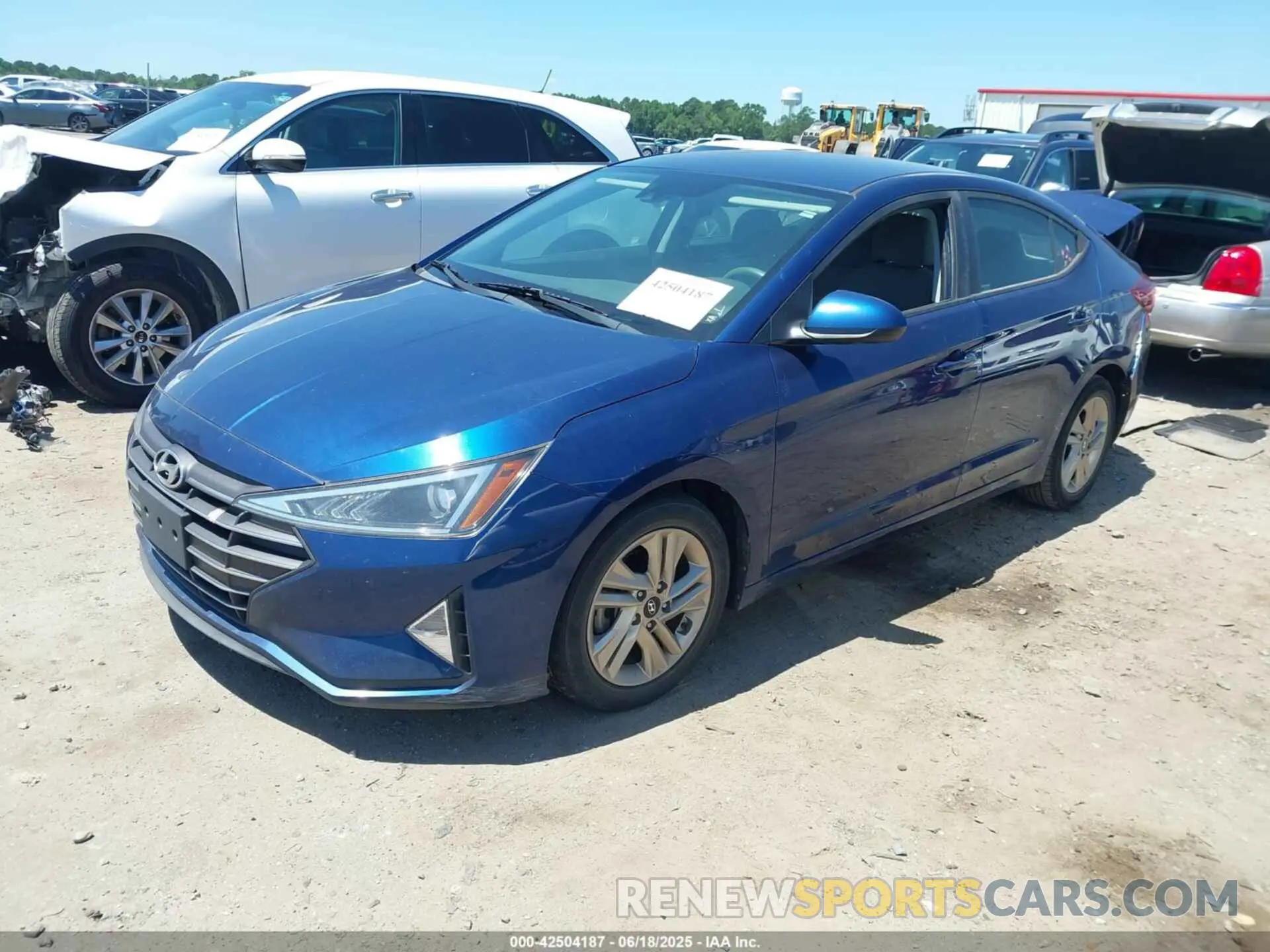 2 fotografías del automóvil dañado 5NPD84LF2LH511881 HYUNDAI ELANTRA 2020