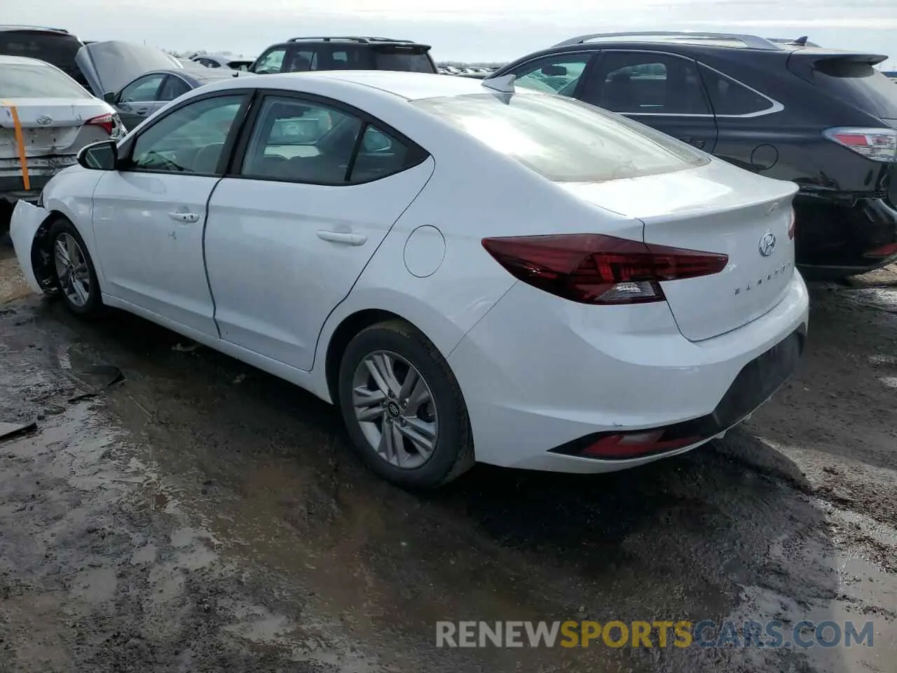 2 fotografías del automóvil dañado 5NPD84LF2LH524386 HYUNDAI ELANTRA 2020