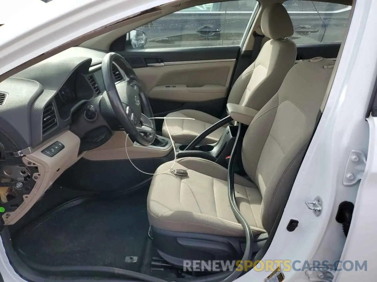 7 fotografías del automóvil dañado 5NPD84LF2LH524386 HYUNDAI ELANTRA 2020
