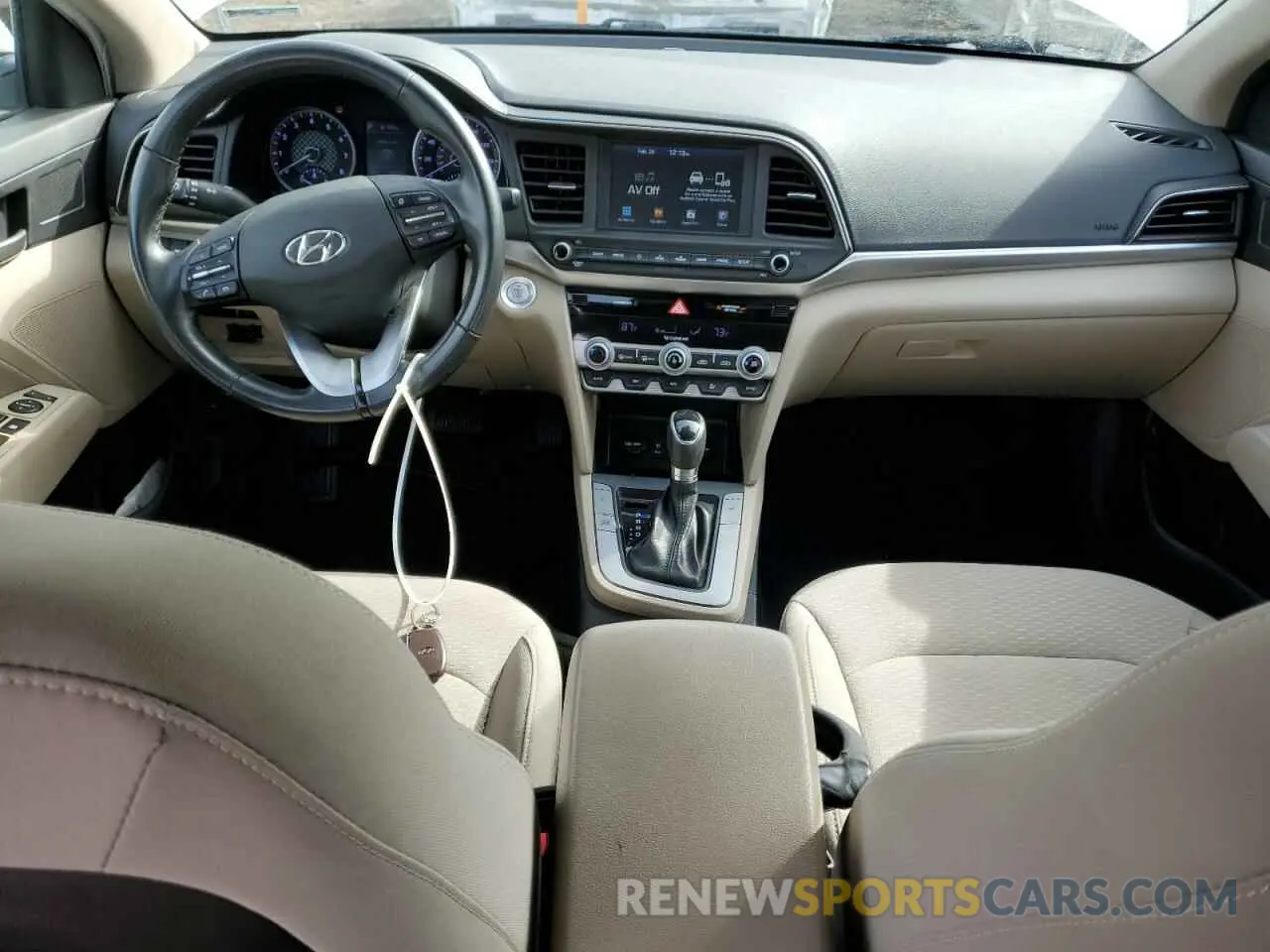 8 fotografías del automóvil dañado 5NPD84LF2LH524386 HYUNDAI ELANTRA 2020