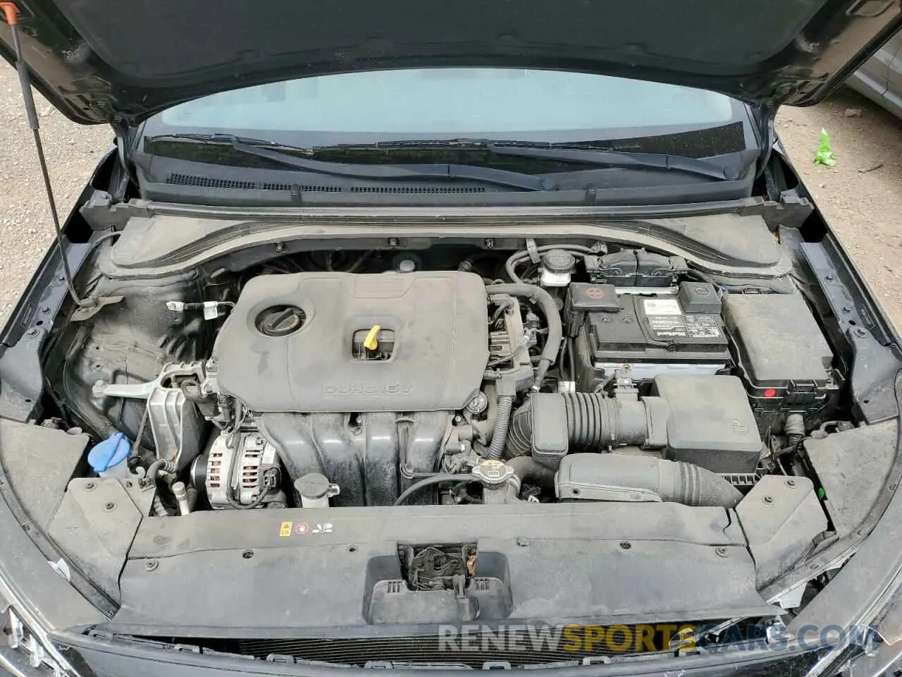 11 fotografías del automóvil dañado 5NPD84LF2LH546839 HYUNDAI ELANTRA 2020