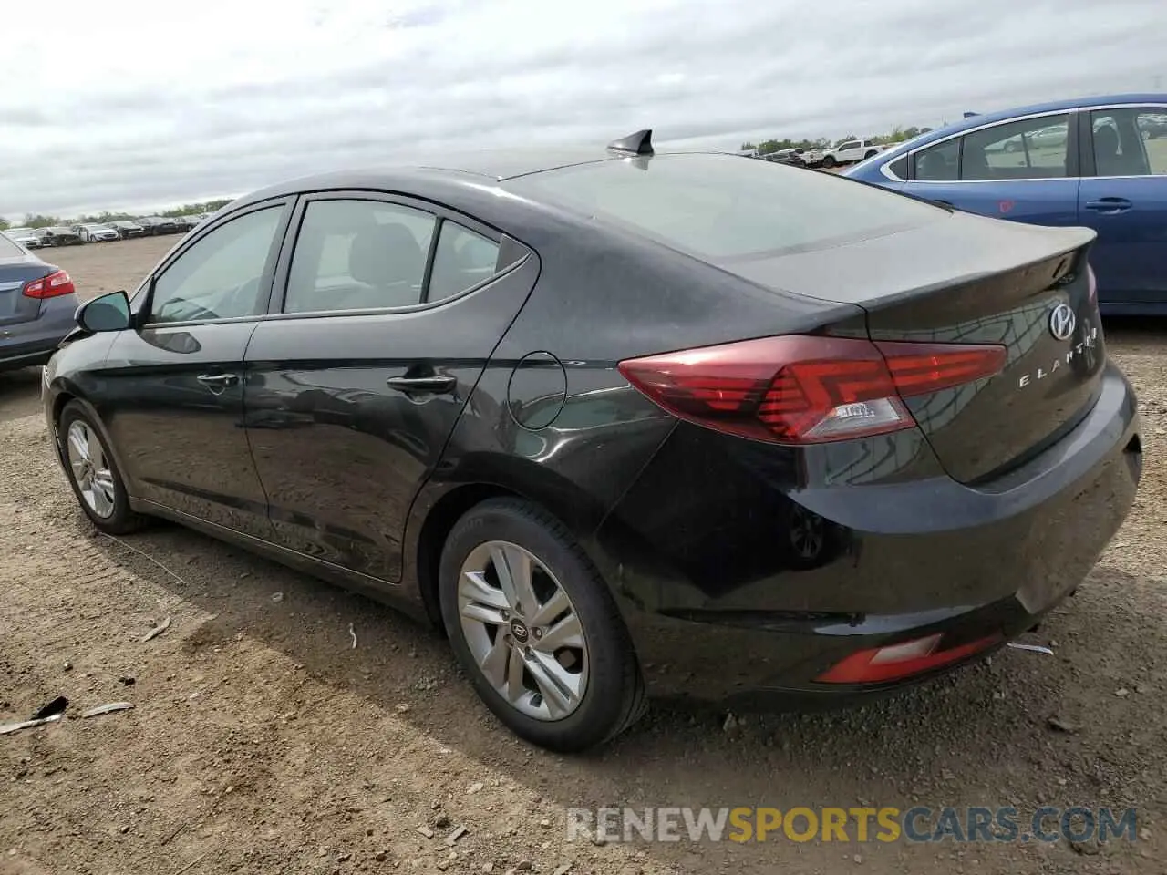 2 fotografías del automóvil dañado 5NPD84LF2LH546839 HYUNDAI ELANTRA 2020