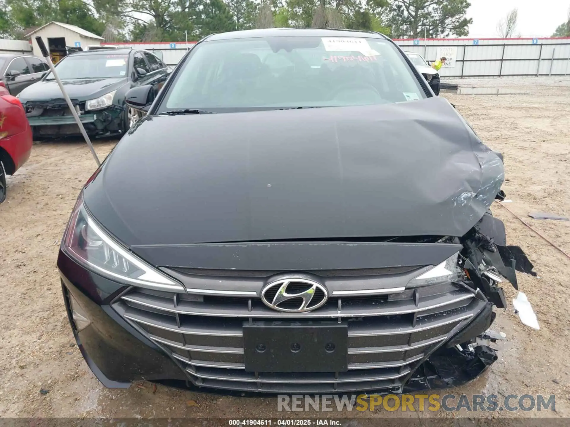 13 fotografías del automóvil dañado 5NPD84LF2LH547490 HYUNDAI ELANTRA 2020