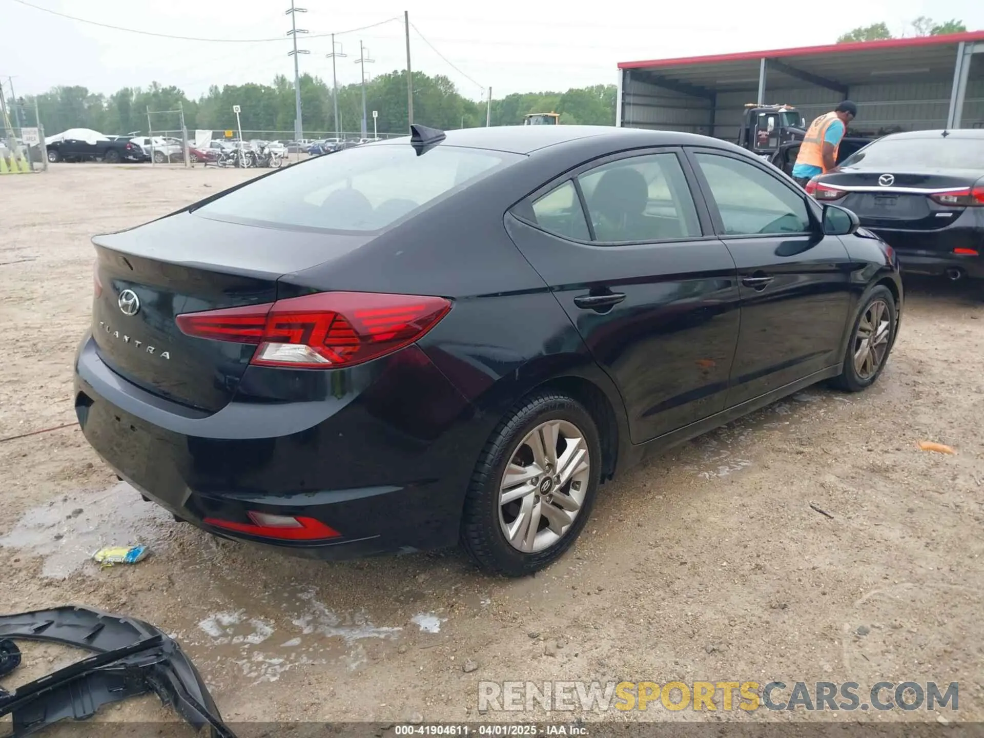 4 fotografías del automóvil dañado 5NPD84LF2LH547490 HYUNDAI ELANTRA 2020