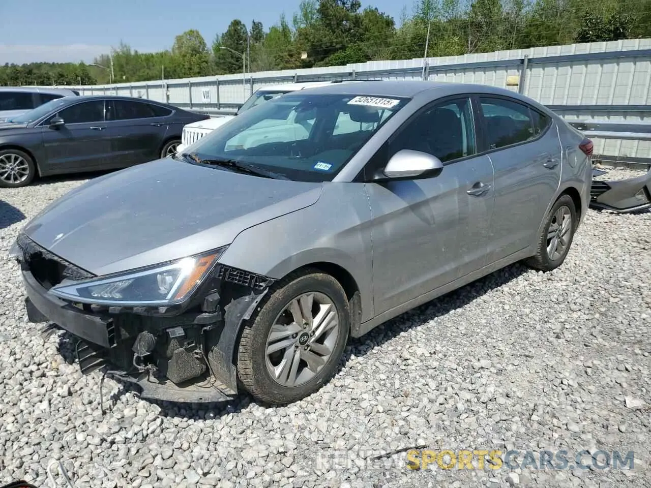 1 fotografías del automóvil dañado 5NPD84LF2LH548509 HYUNDAI ELANTRA 2020