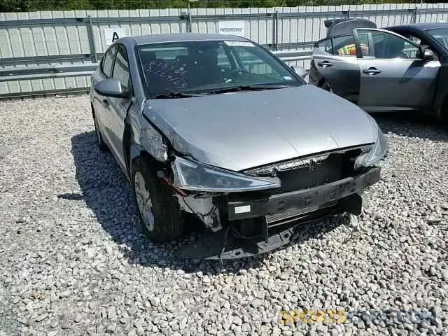 11 fotografías del automóvil dañado 5NPD84LF2LH548509 HYUNDAI ELANTRA 2020