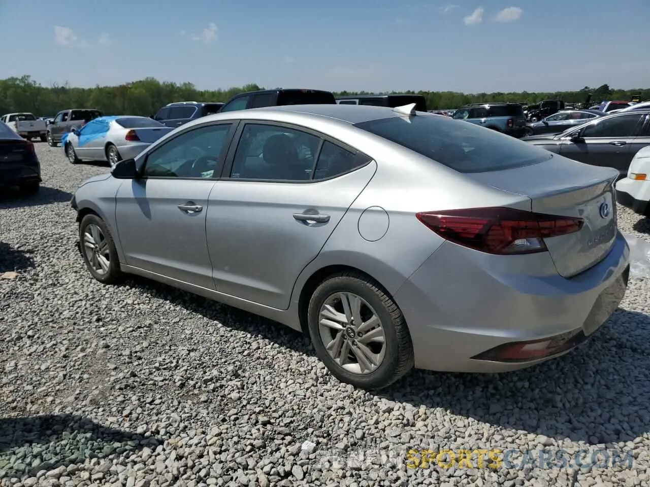 2 fotografías del automóvil dañado 5NPD84LF2LH548509 HYUNDAI ELANTRA 2020
