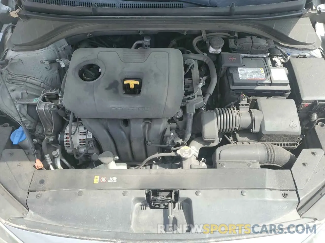 11 fotografías del automóvil dañado 5NPD84LF2LH570283 HYUNDAI ELANTRA 2020
