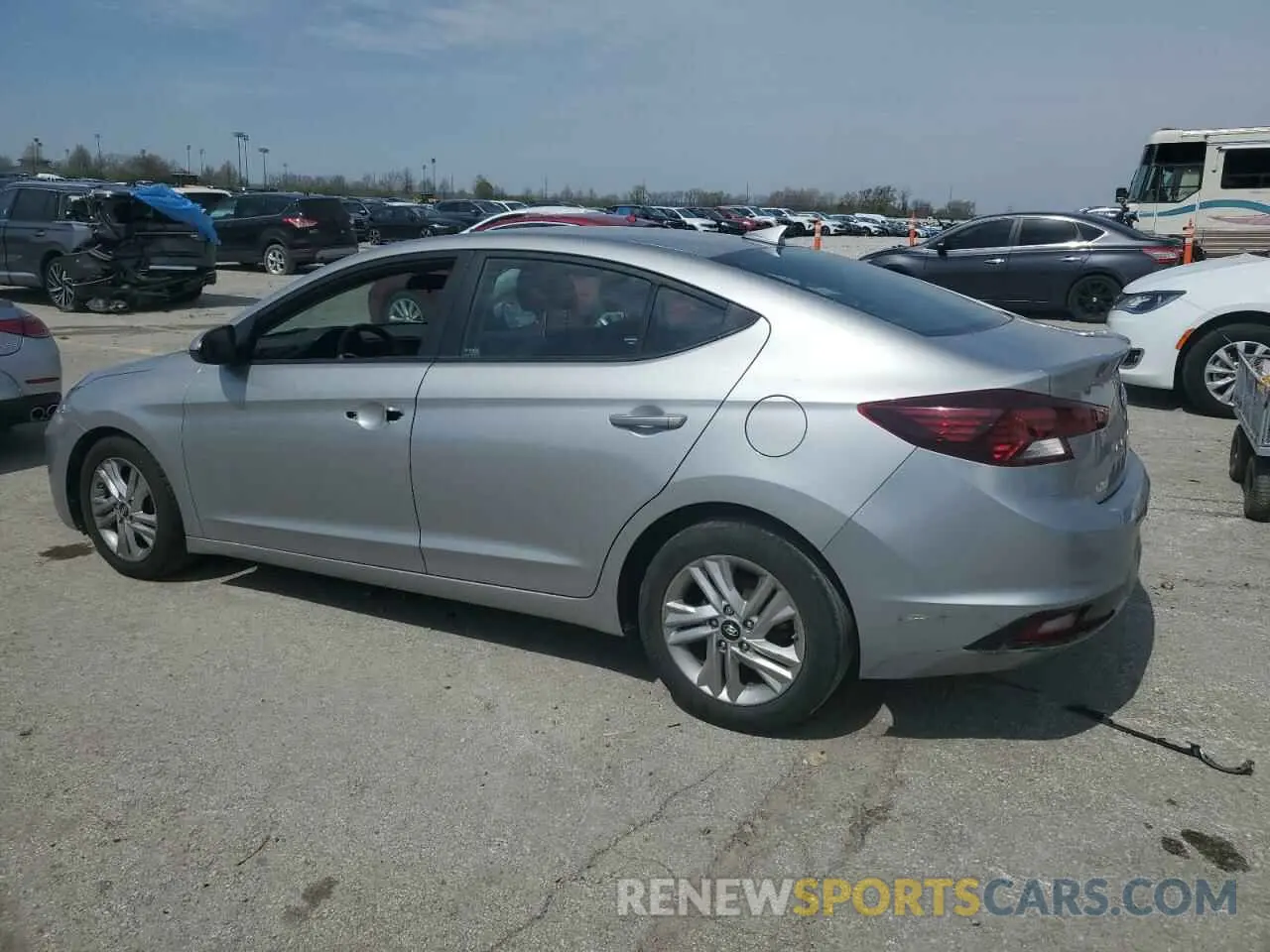 2 fotografías del automóvil dañado 5NPD84LF2LH570283 HYUNDAI ELANTRA 2020