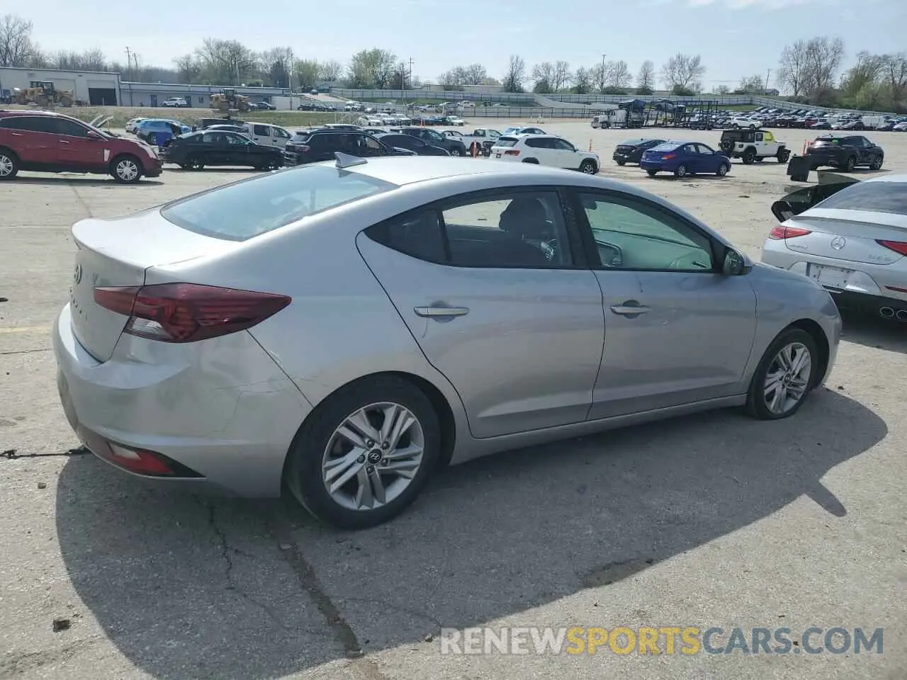 3 fotografías del automóvil dañado 5NPD84LF2LH570283 HYUNDAI ELANTRA 2020